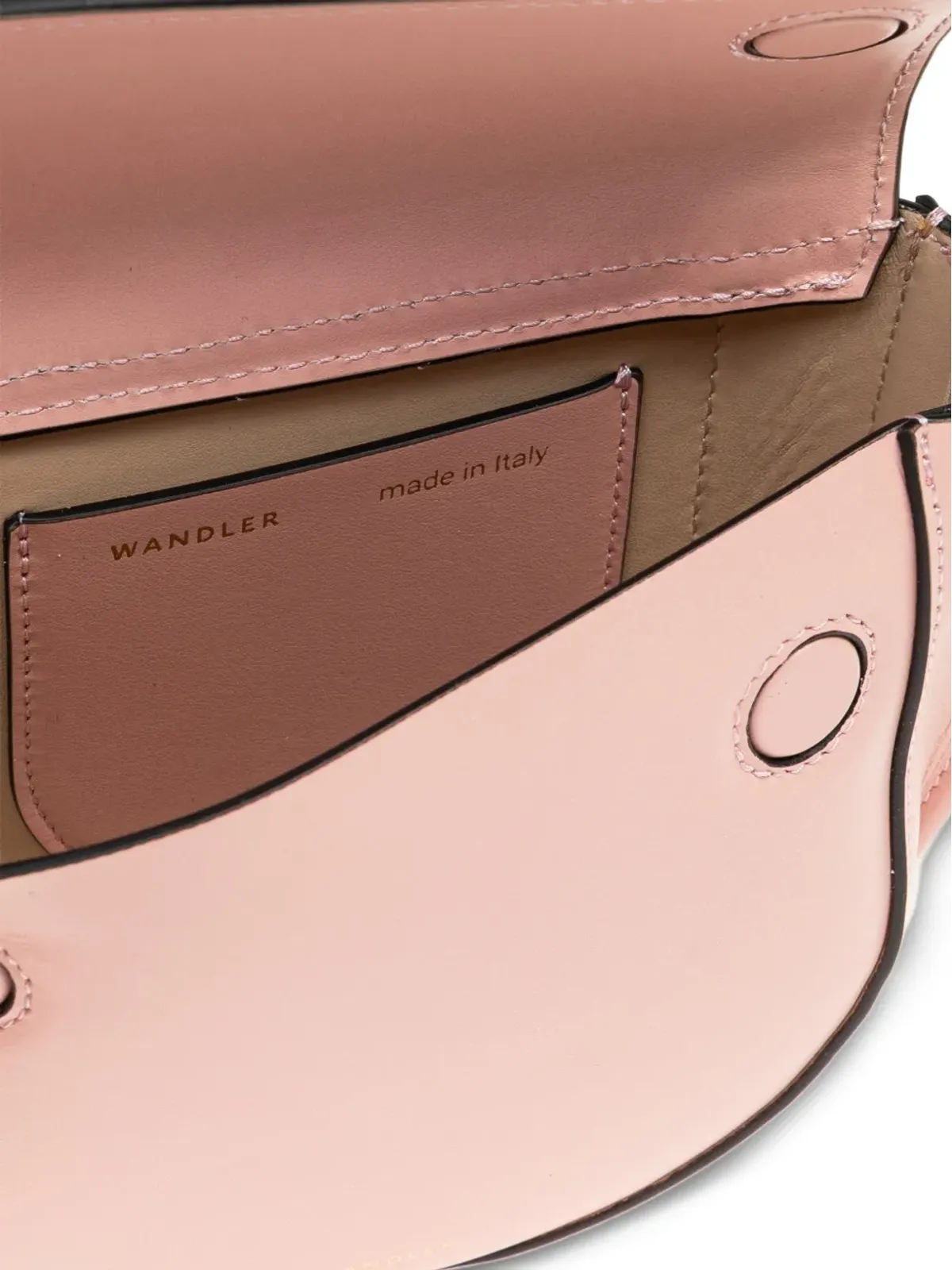 Wandler ホルテンシア ピコラ ハンドル レザー トートバッグ - Pink - 画像5
