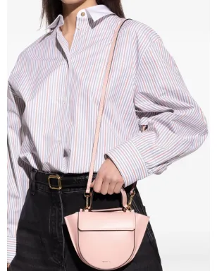 Wandler ホルテンシア ピコラ ハンドル レザー トートバッグ - Pink - サムネイル2