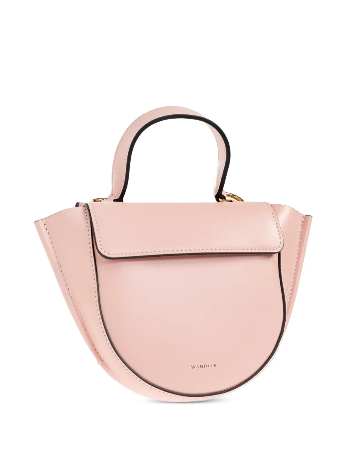 Wandler ホルテンシア ピコラ ハンドル レザー トートバッグ - Pink - 画像4