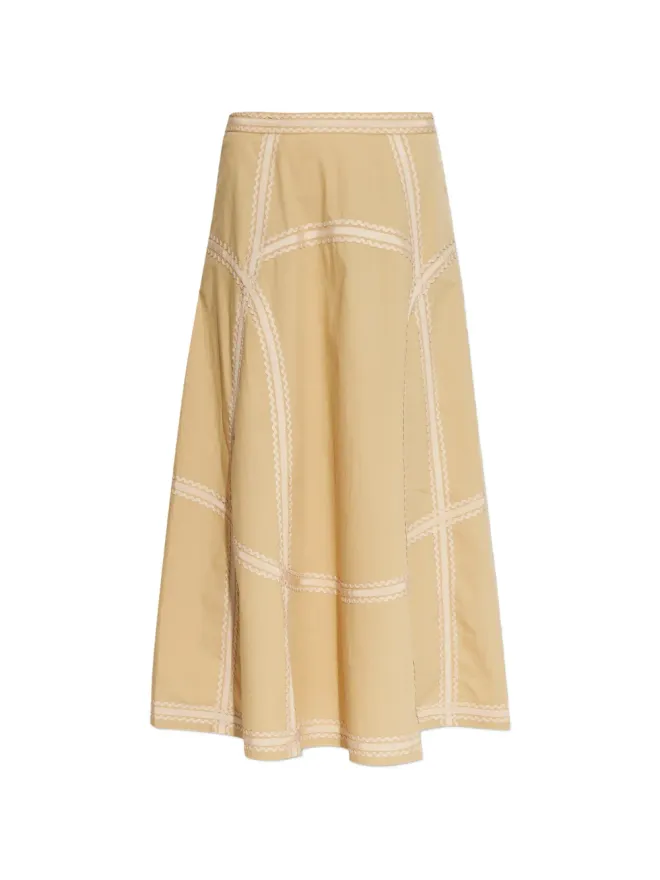 Ulla Johnson Ulla Johnson ノラ パネルド ミディスカートの商品画像