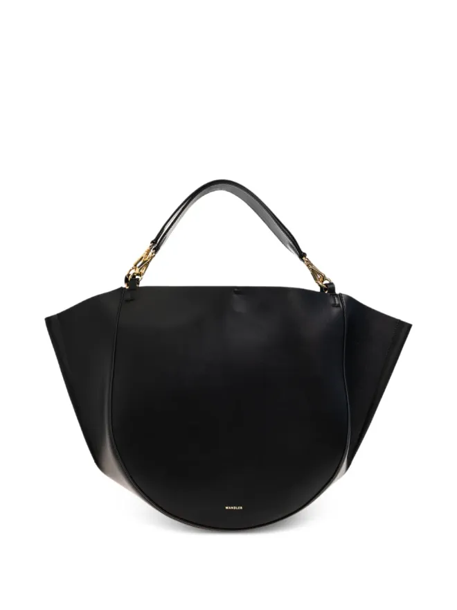 Wandler Wandler flap top handle tote bag - Blackの商品画像