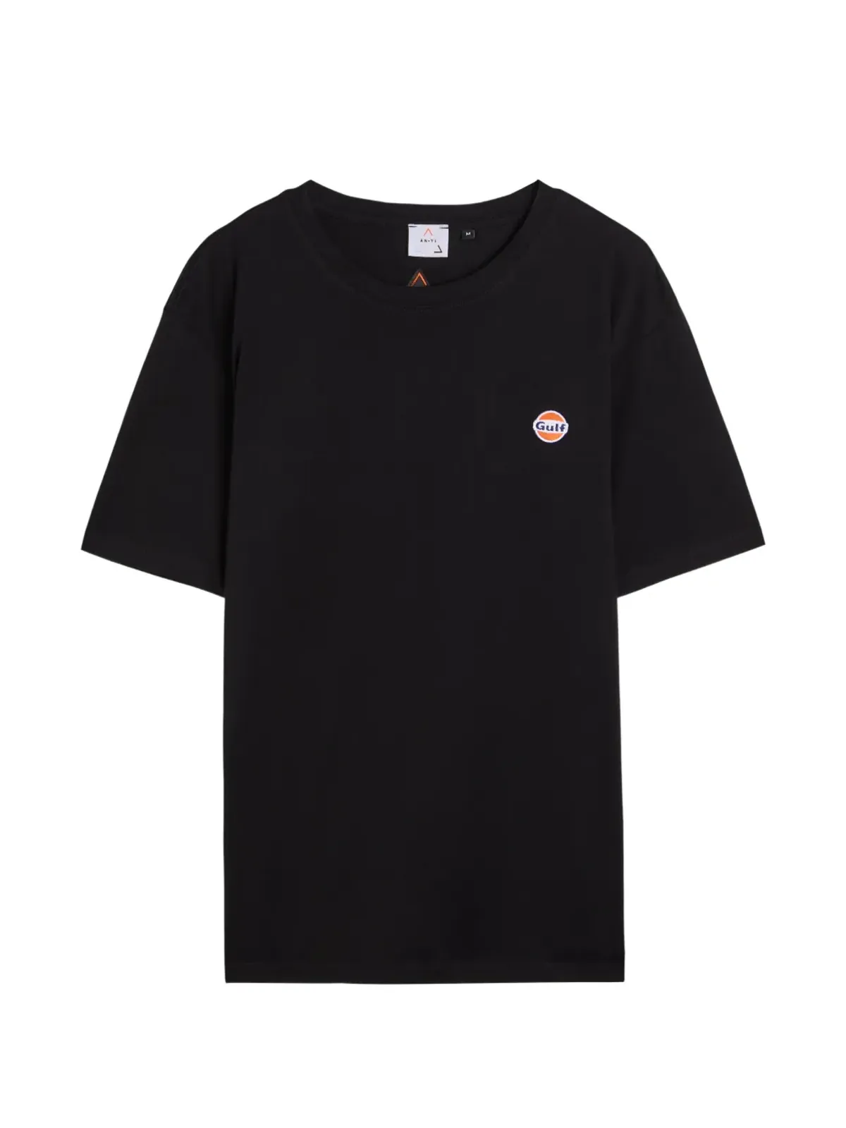 AN-Y1 ロゴ刺繍コットンTシャツ - 画像1