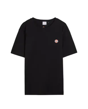 AN-Y1 ロゴ刺繍コットンTシャツ - サムネイル1