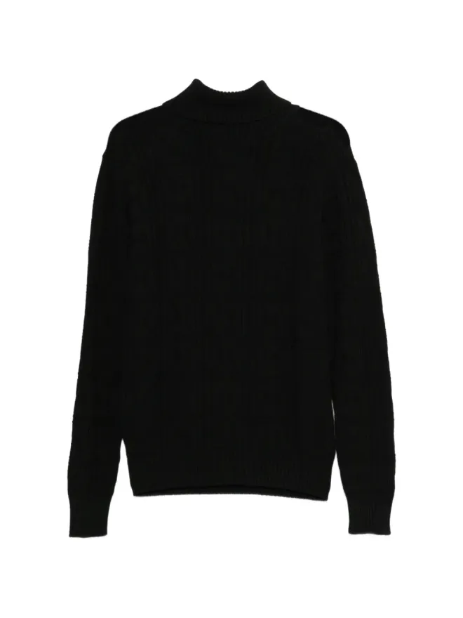 John Richmond John Richmond ロールネック柄セーターの商品画像