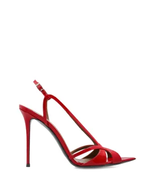 Giuseppe Zanotti Intrigo ストラップ付きスティレットヒール サンダル - 赤 - サムネイル1