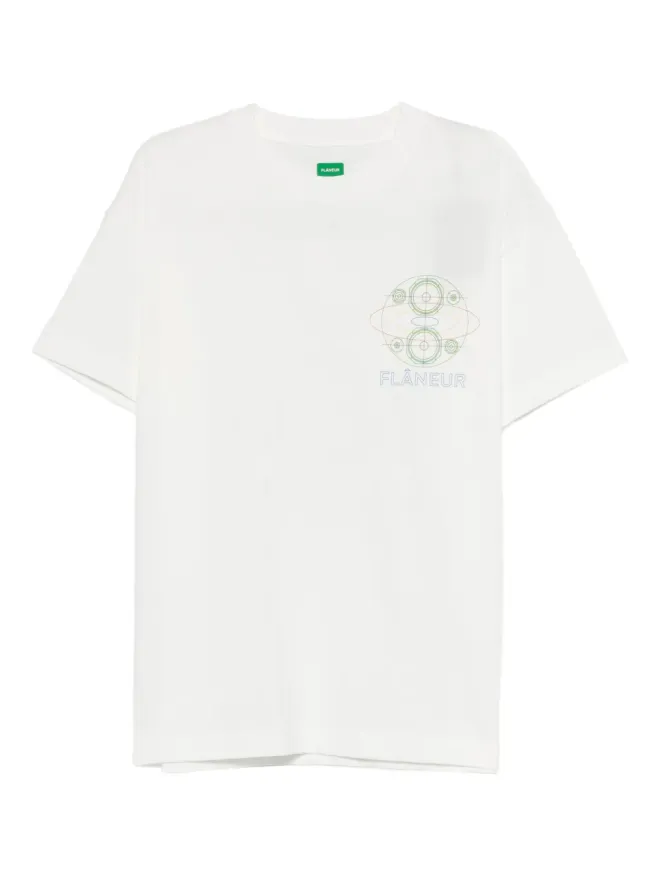 FLANEUR FLÂNEUR スピーカーグラフィックプリントTシャツの商品画像