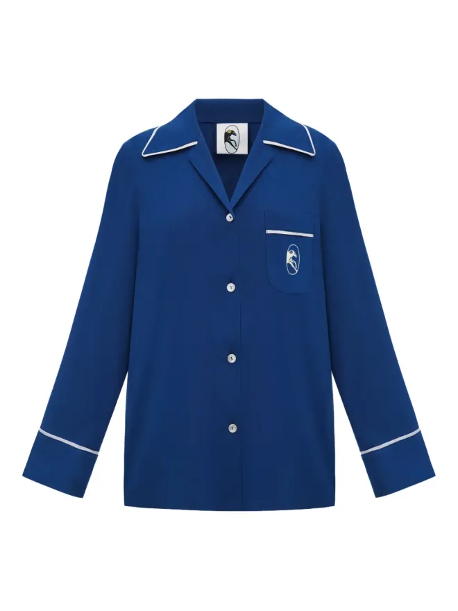 Sleeper Sleeper Finnegan piped pajama shirtの商品画像