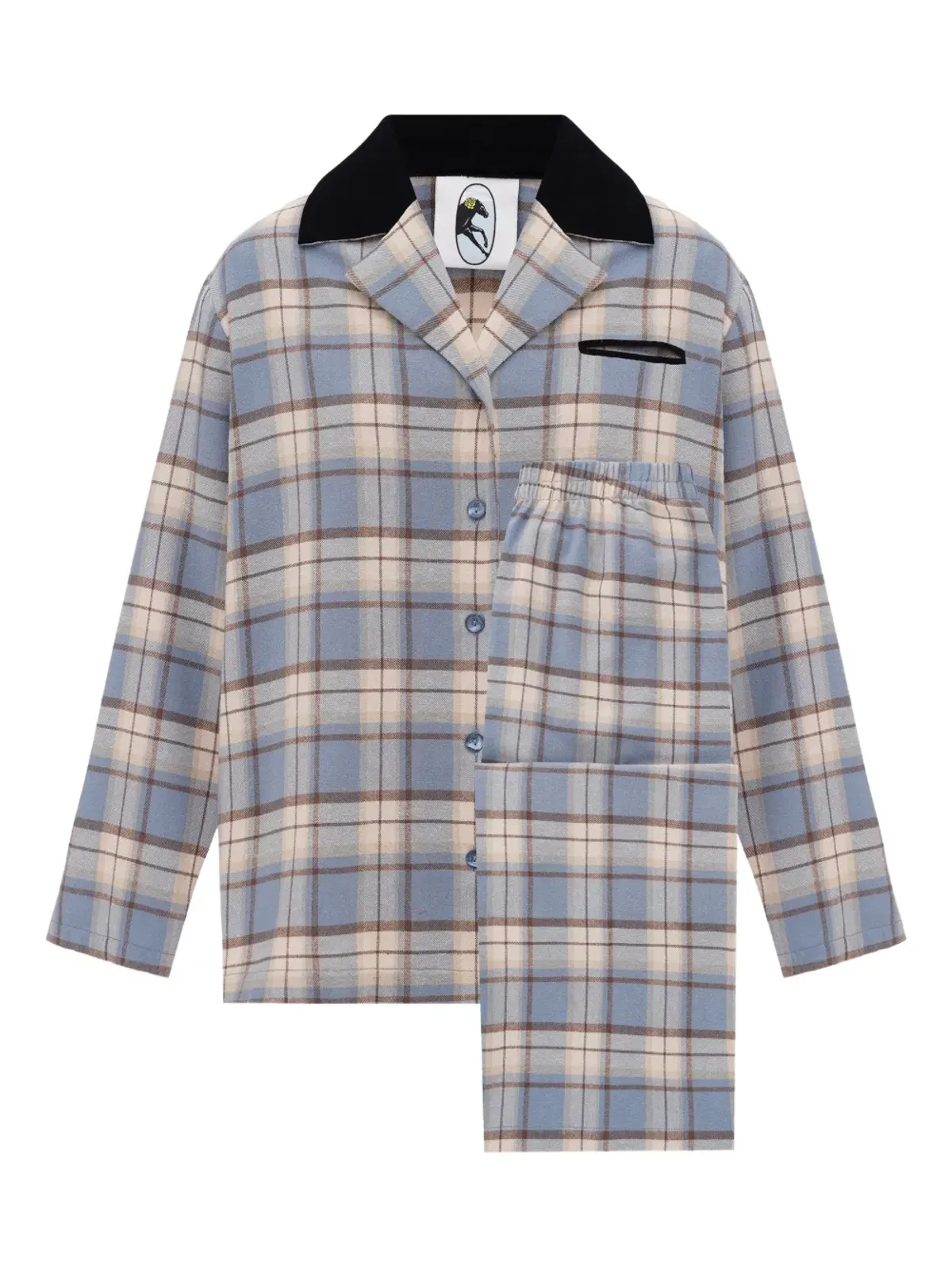 Sleeper チェック柄パジャマ - 画像1