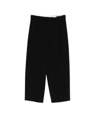 ROSSI ノア クロップドパンツ ブラック - サムネイル1