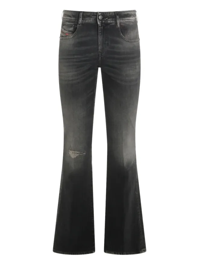 Diesel Diesel グレー ダメージ加工 ブーツカットジーンズの商品画像