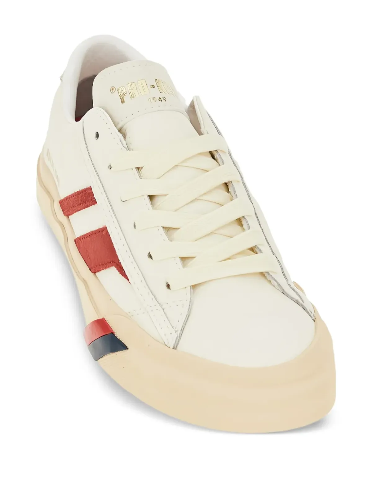 Pro-Keds 赤ストライプスニーカー - 画像2
