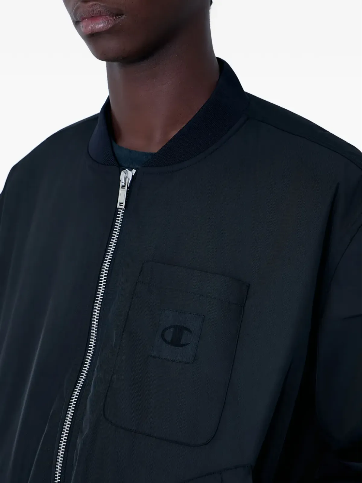Champion パッチポケット ボンバージャケット - 画像4