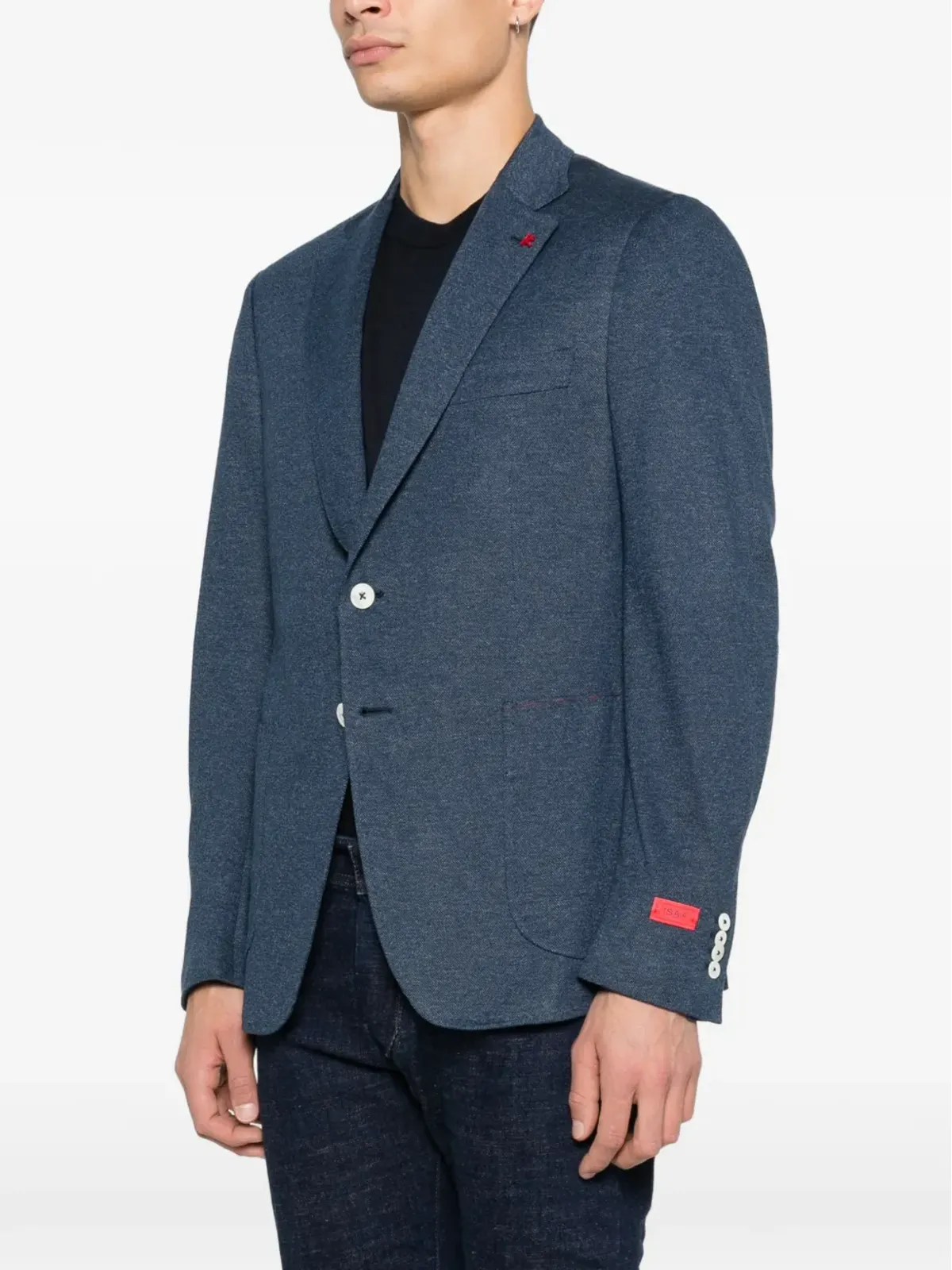 Isaia ボタンブレザー - ブルー - 画像3