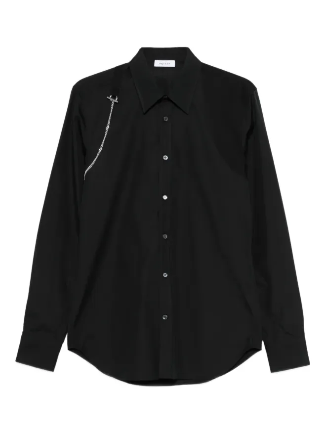 Alexander McQueen Alexander McQueen チェーンピンシャツの商品画像