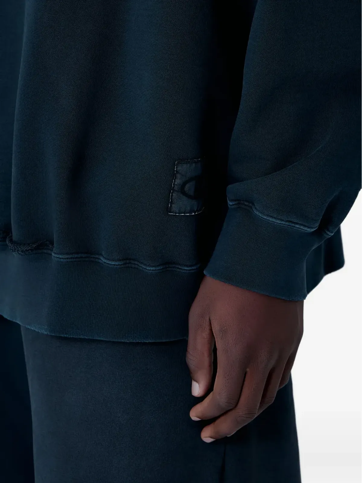 Champion フード付きテクスチャードスウェットシャツ - 画像4