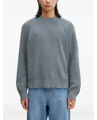 Napapijri ribbed round-neck sweater - Grey - サムネイル1