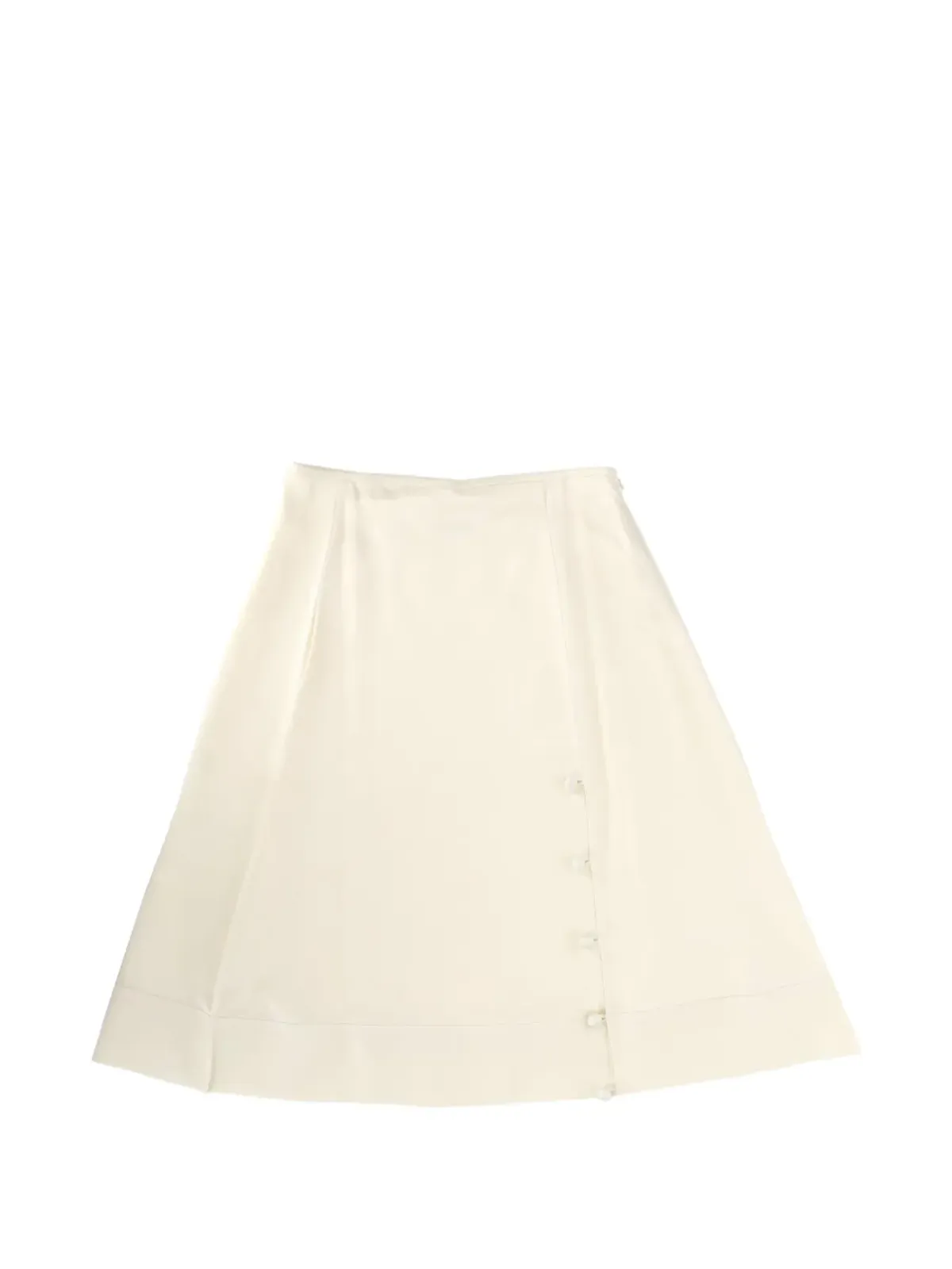 Jil Sander ボタン付きミディスカート - 画像1
