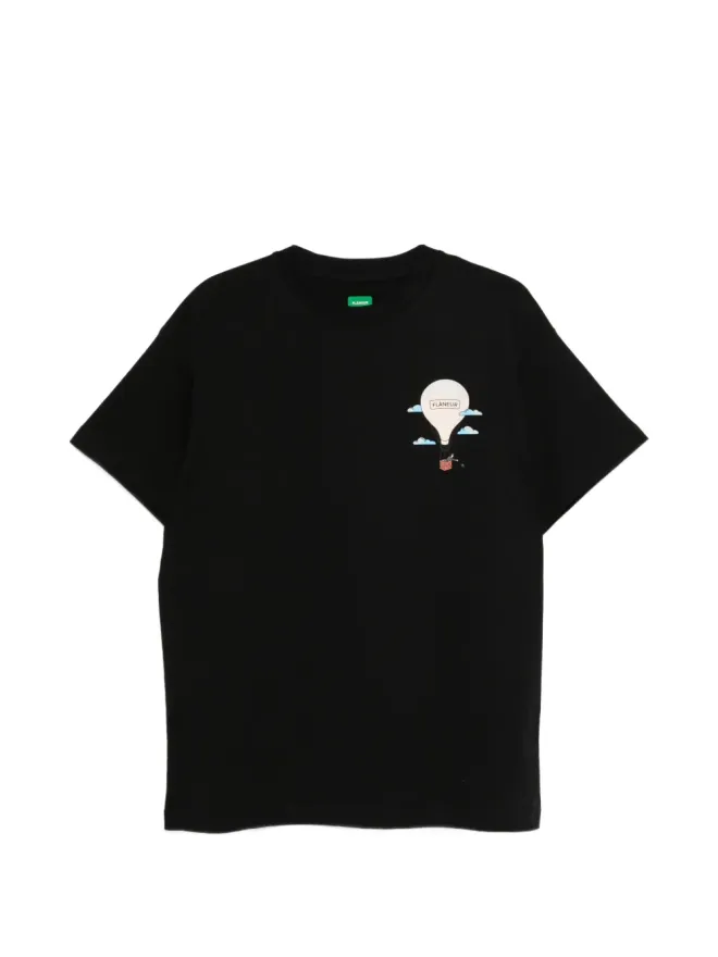 FLANEUR FLÂNEUR グラフィックプリントTシャツの商品画像