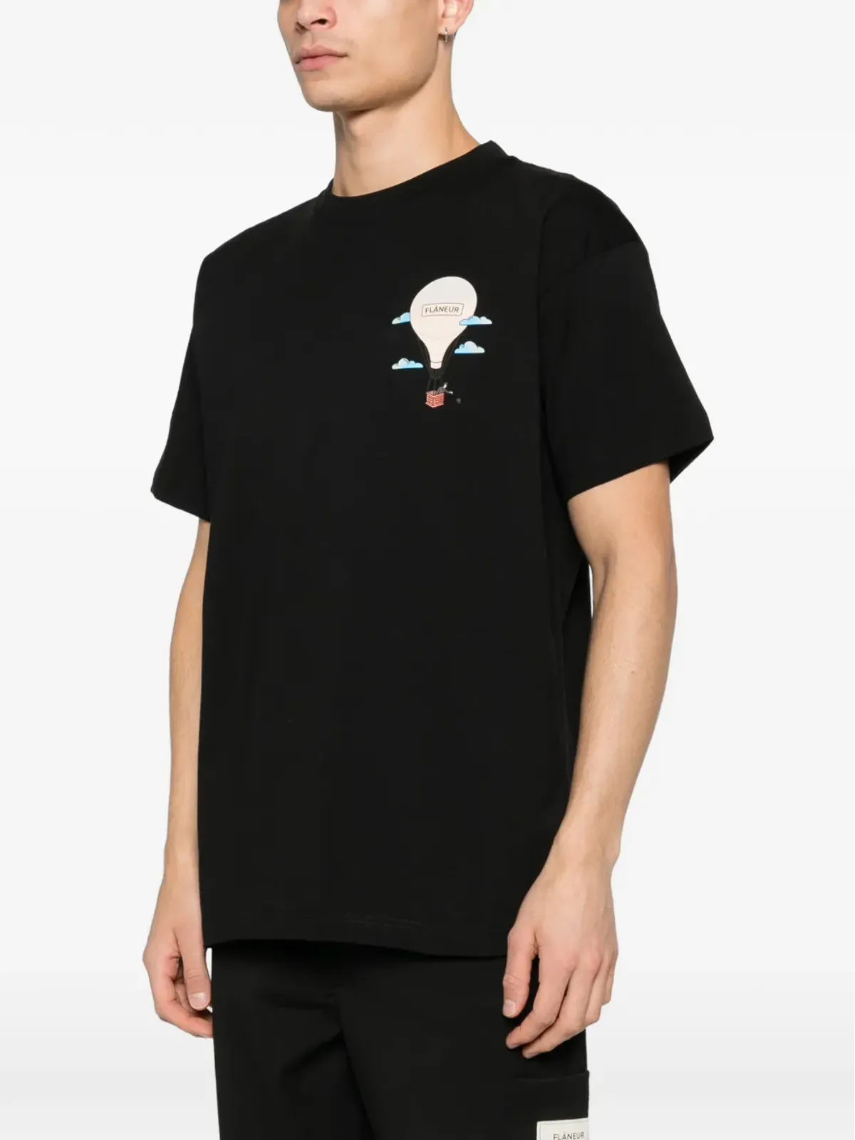 FLÂNEUR グラフィックプリントTシャツ - 画像3