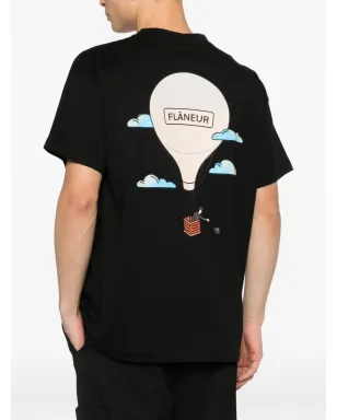 FLÂNEUR グラフィックプリントTシャツ - サムネイル4