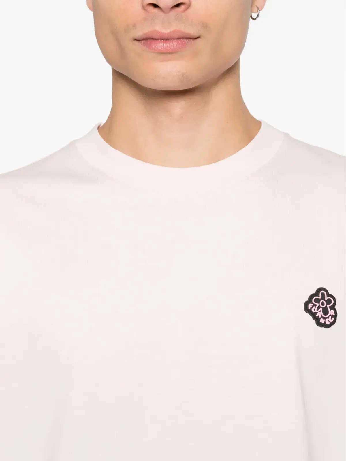 FLÂNEUR ロゴパッチ クルーネック Tシャツ - 画像5