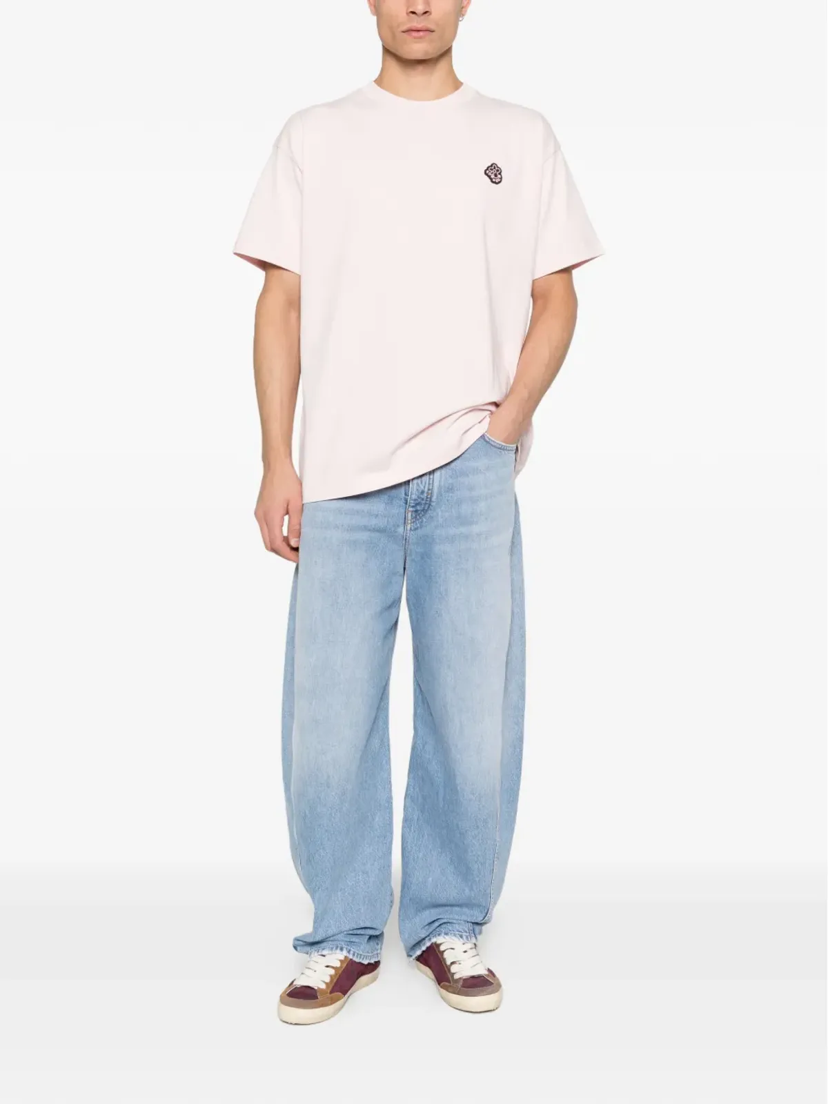 FLÂNEUR ロゴパッチ クルーネック Tシャツ - 画像2