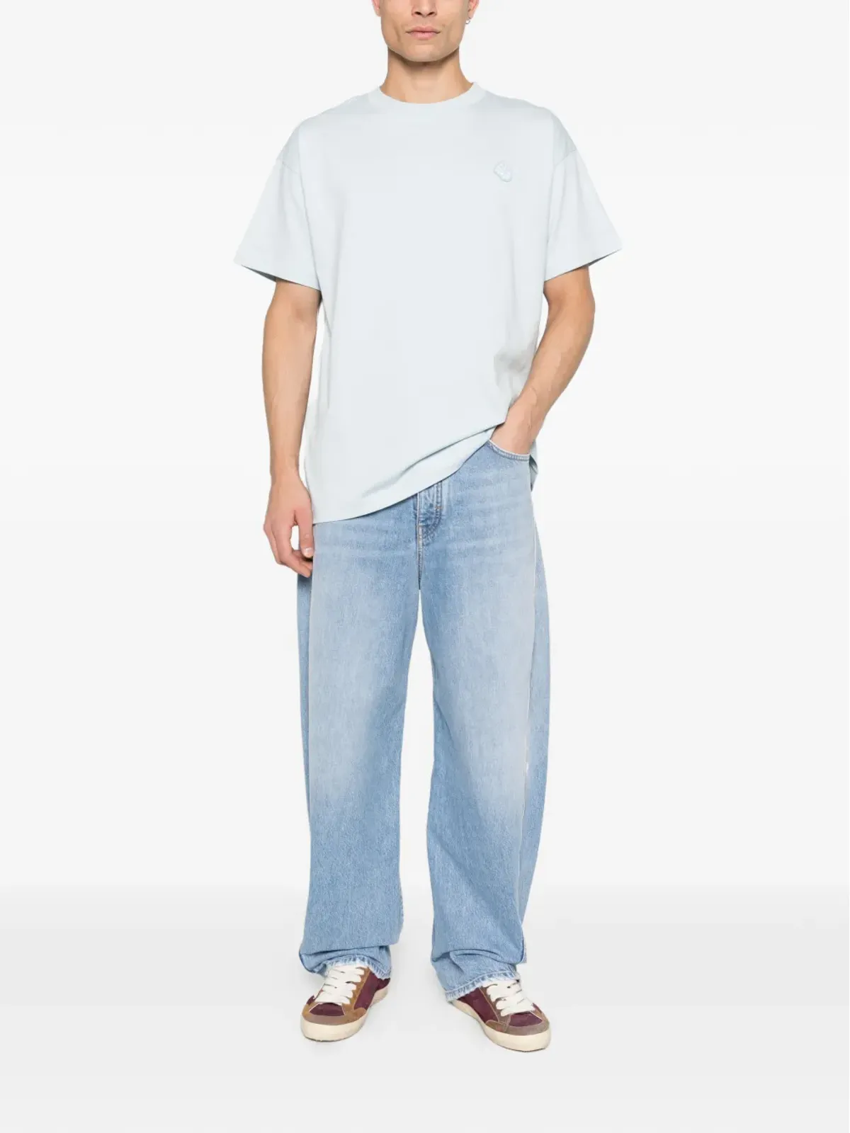 FLÂNEUR ロゴパッチ Tシャツ - 画像2