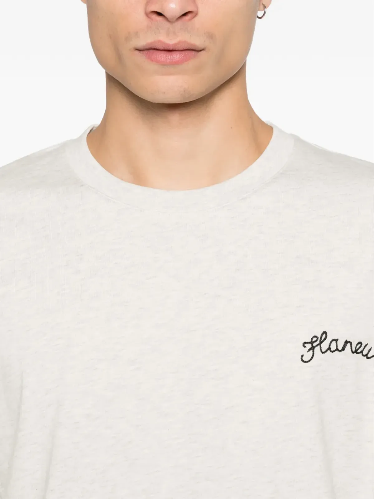 FLÂNEUR ロゴディテール Tシャツ - 画像5