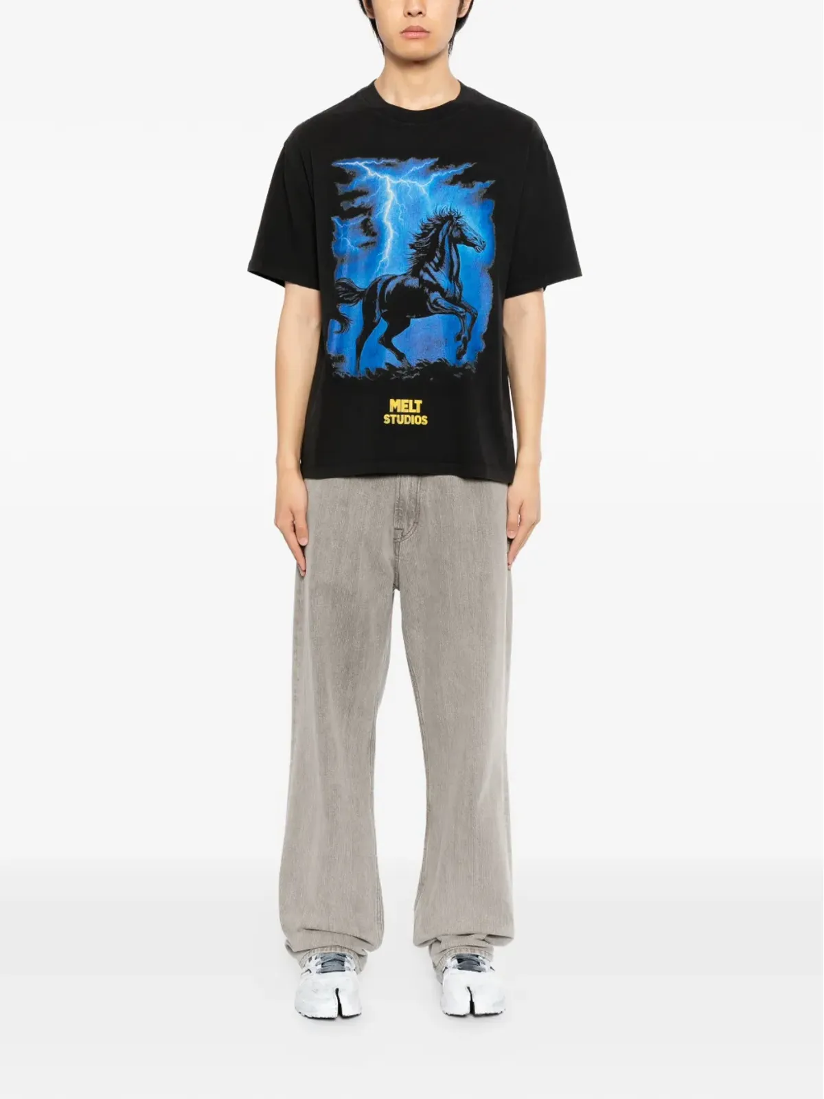 Melt ホースグラフィックTシャツ - 画像2