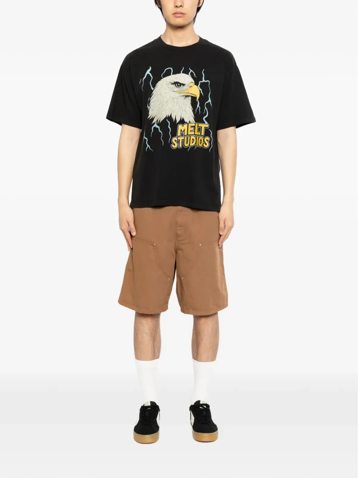 Melt イーグルプリントTシャツ - 画像2
