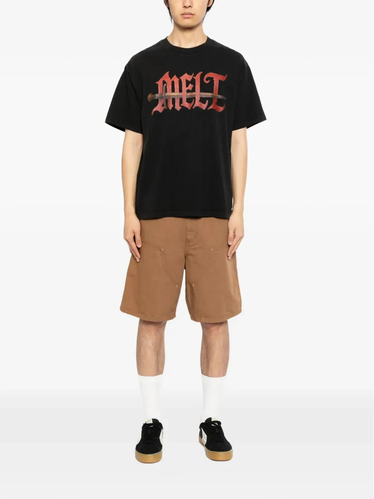Melt ロゴプリント Tシャツ - 画像2