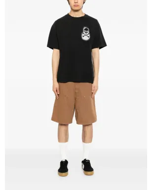 Melt スカルプリントTシャツ - ブラック - サムネイル2