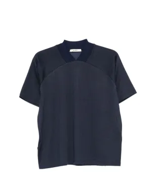 6397 パネルドカラー襟付きTシャツ - サムネイル1