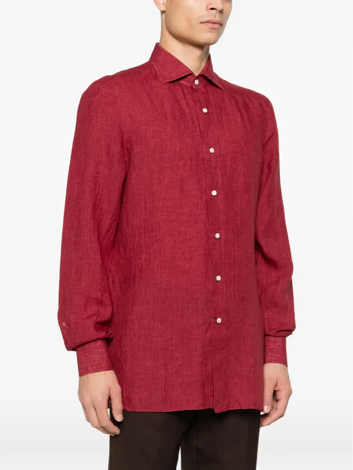 Isaia ボタン付きシャツ - 画像3