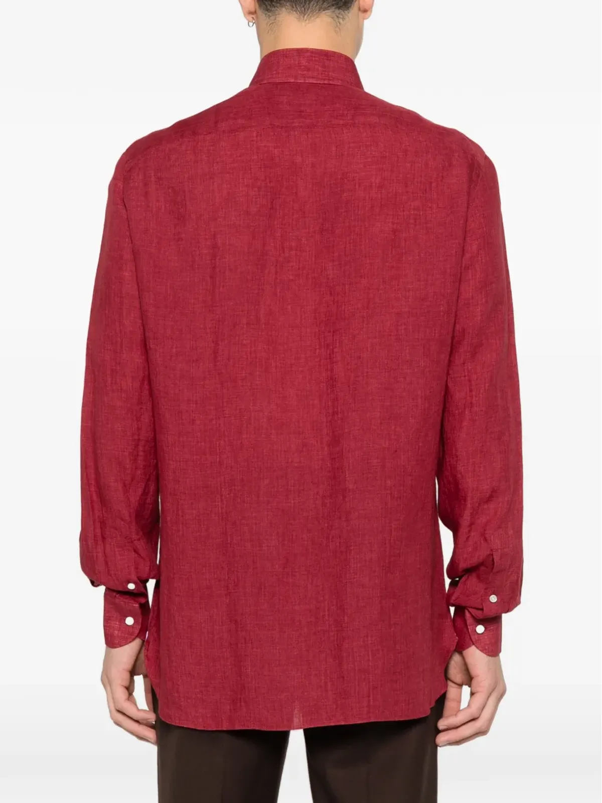 Isaia ボタン付きシャツ - 画像4
