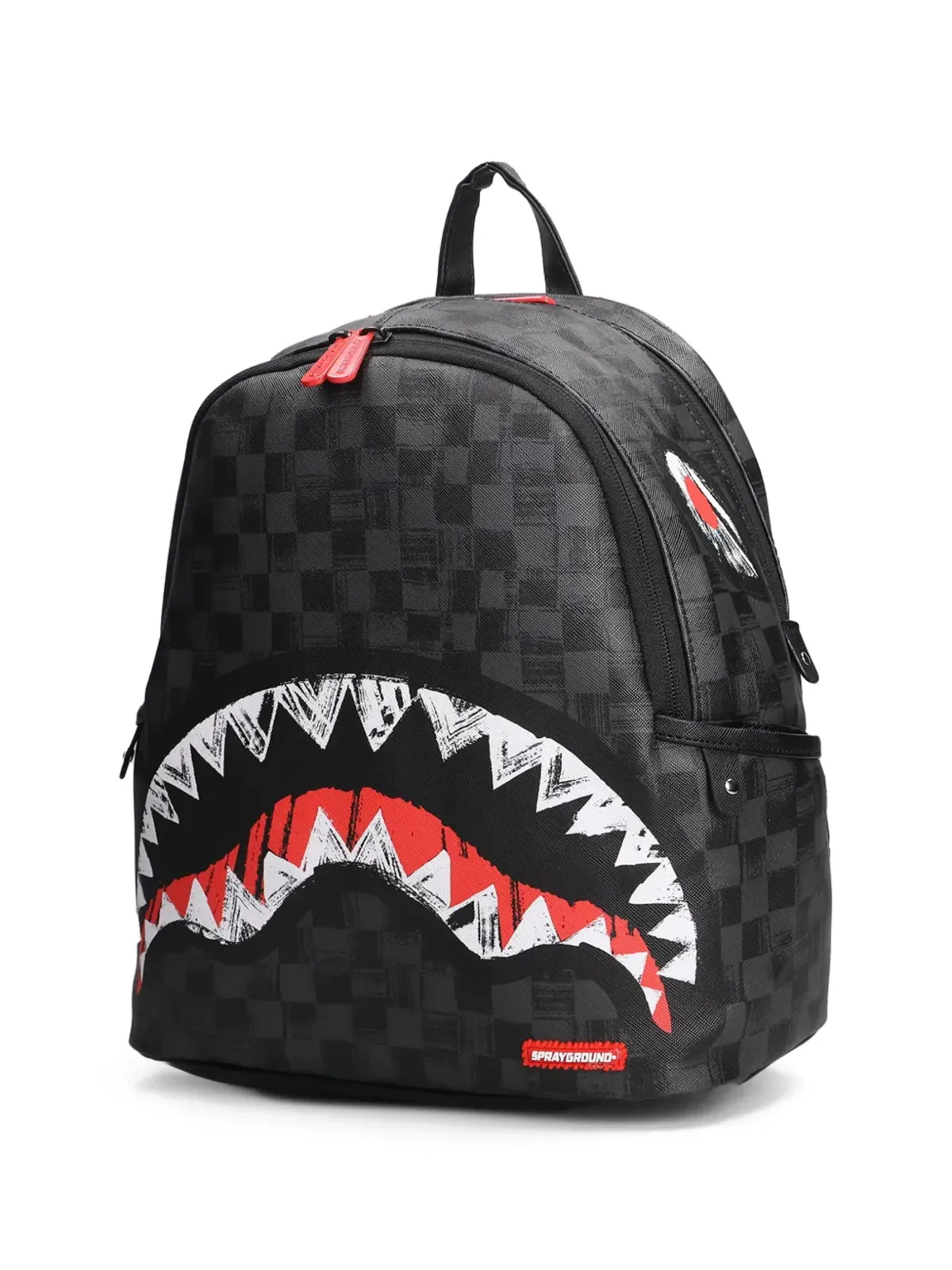 Sprayground シャークチェック柄バックパック - 画像2