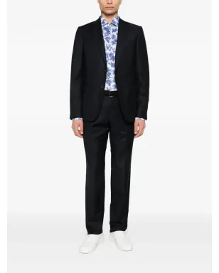 Isaia 花柄ロングスリーブシャツ - サムネイル2