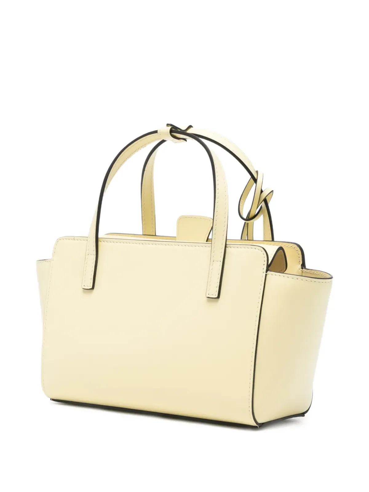 HIDESINS Sフラップ レザー トートバッグ - Yellow - 画像3