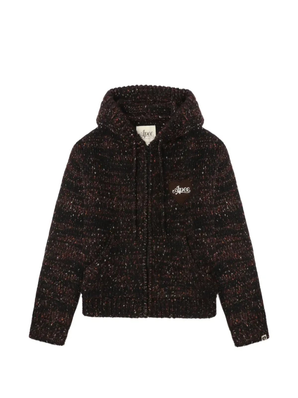 APEE™ by *A BATHING APE® hooded zip knitwear - 画像1