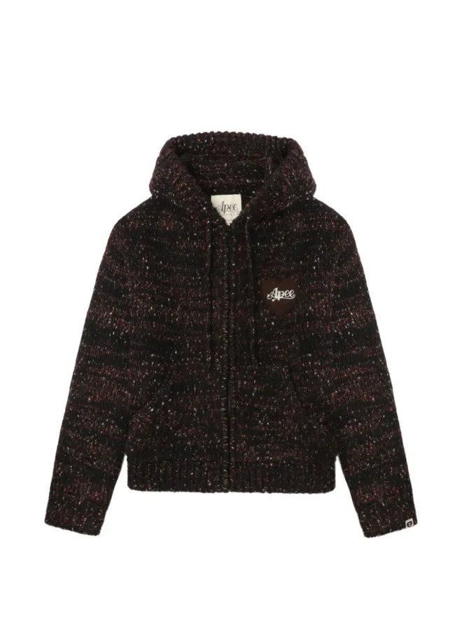 APEE™ by *A BATHING APE® APEE™ by *A BATHING APE® hooded zip knitwearの商品画像