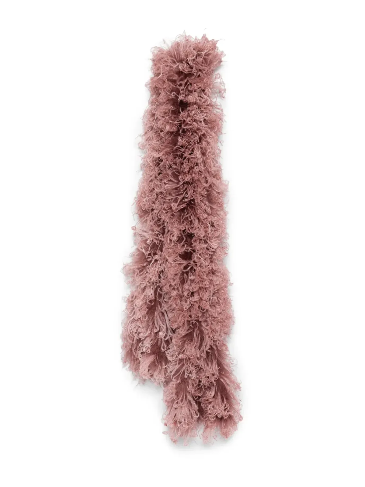 Valentino Garavani feather scarf - Pink - 画像1