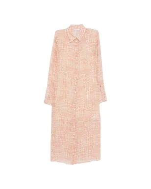 Patrizia Pepe クロコプリント ミディ丈 シャツドレス - サムネイル1