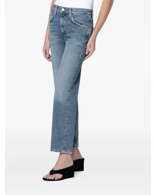 AGOLDE Valen frayed jeans - サムネイル3