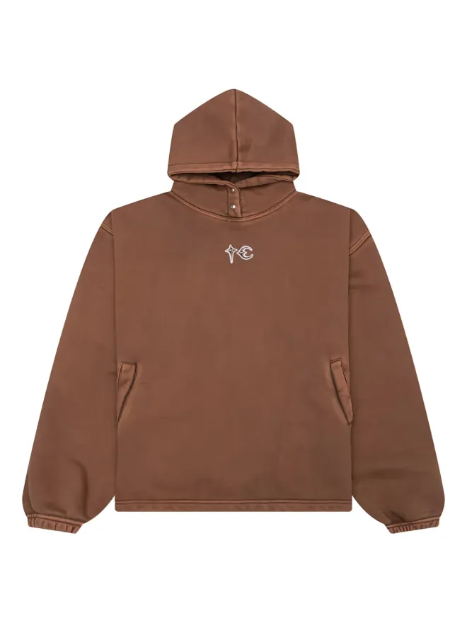 Thug Club THUG CLUB Devil Peace バックパッチ・フーディー ブラウンの商品画像