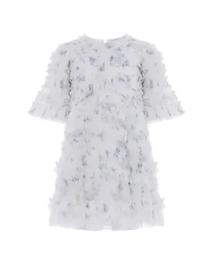 NEEDLE & THREAD KIDS ラッフル花柄パーティードレス - White - サムネイル1