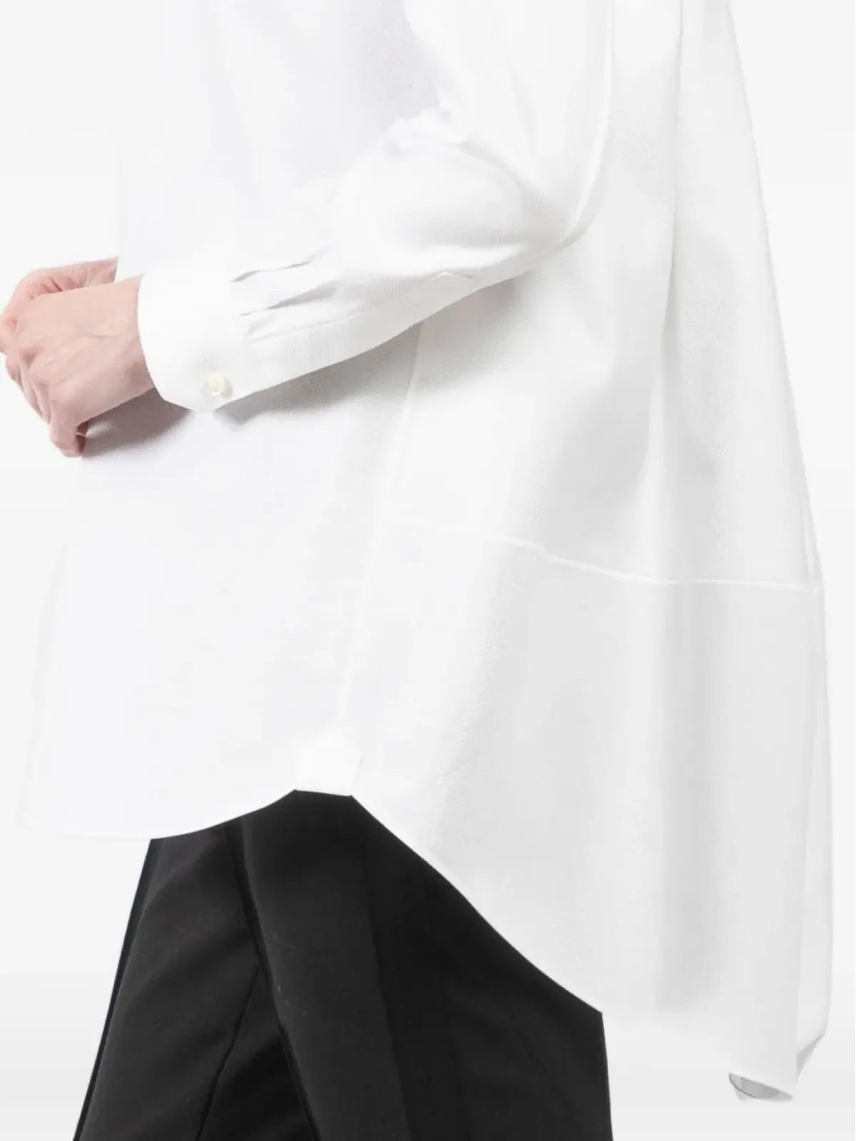 Shiro Sakai クラシックロングシャツ - 画像5