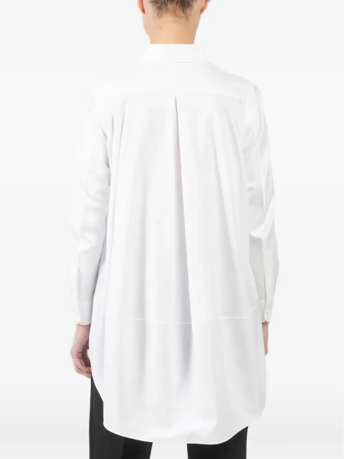 Shiro Sakai クラシックロングシャツ - 画像4
