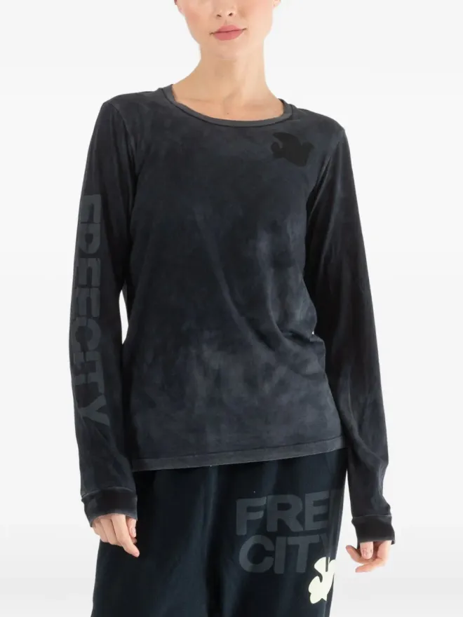 FREECITY FreeCity 長袖グラフィックTシャツの商品画像