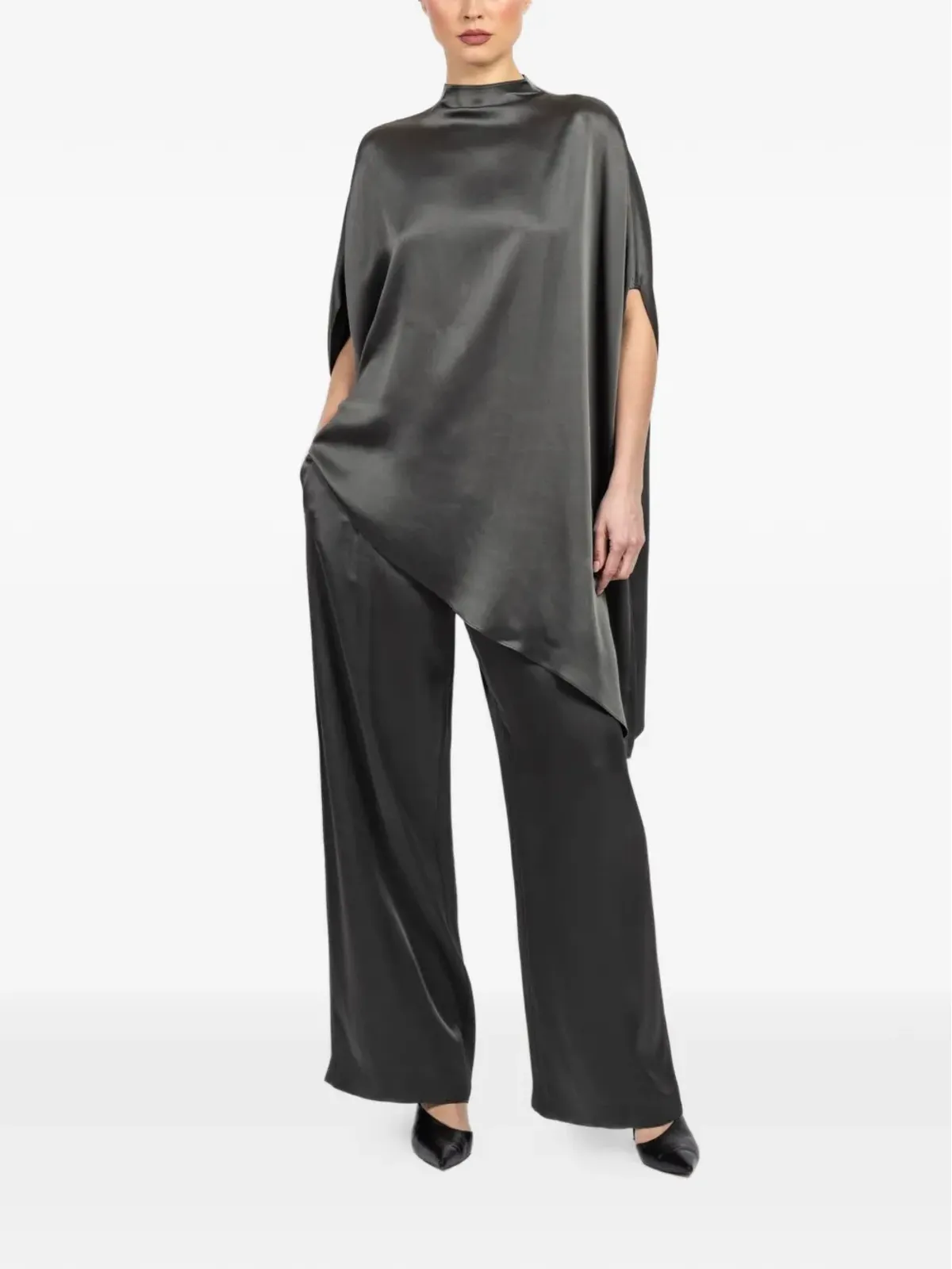 LAPOINTE アシンメトリック チュニックトップ - 画像2
