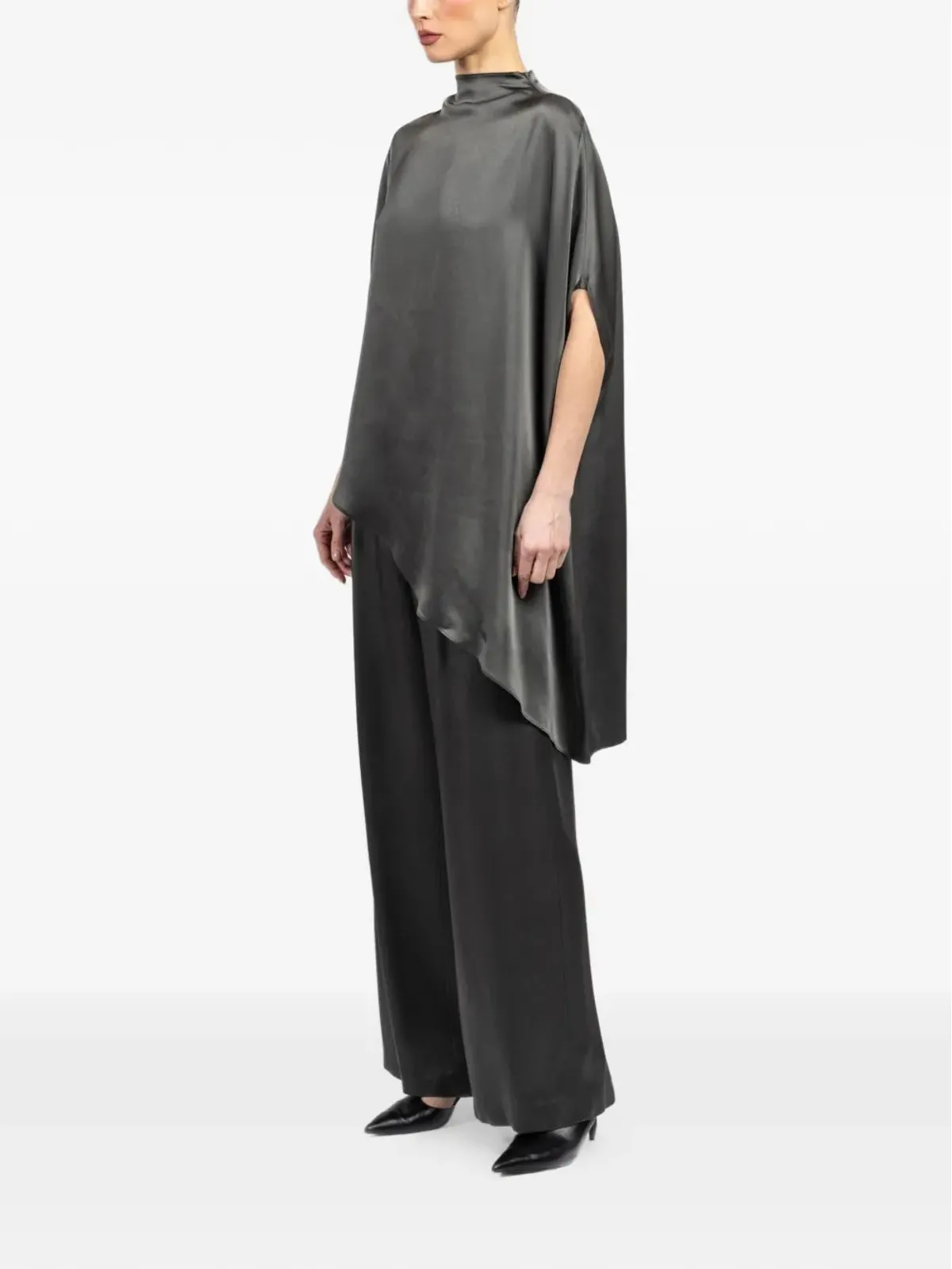LAPOINTE アシンメトリック チュニックトップ - 画像3